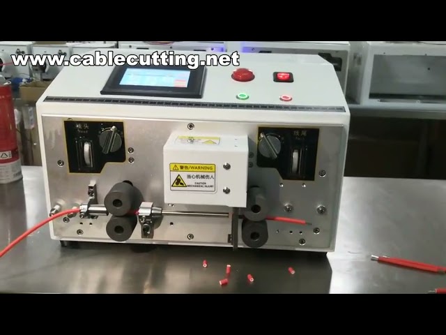 Kabelkuttemaskin, Dobbeltrådavisolering, Automatisk dobbeltrådavisolering