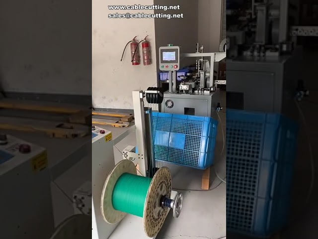 60 kg uttrekksmaskin, trådkutt- og avisoleringsmaskin, rørkuttemaskin, terminalmaskin – komplett produksjonslinje