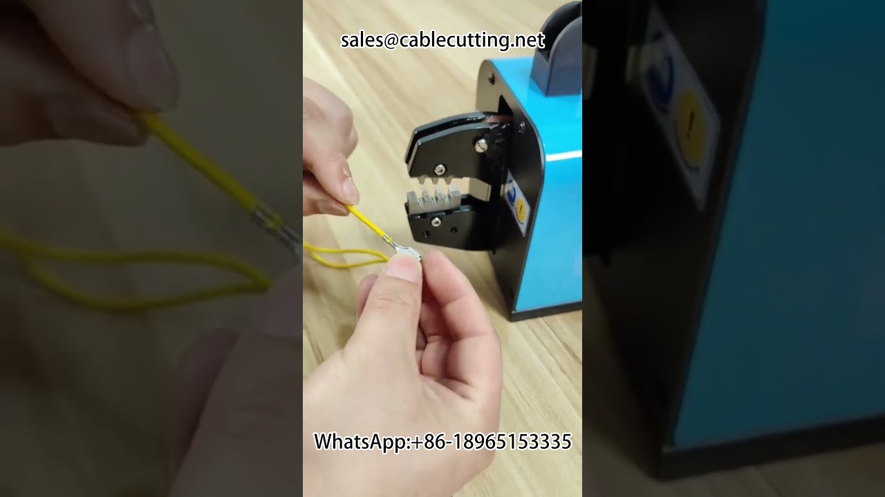 Pneumatisk krympetang 16M – Enklere hammerkrymping av ustandard terminaler