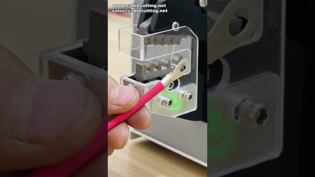 Kraftfull og allsidig elektrisk terminalkrimper – øk produksjonseffektiviteten
