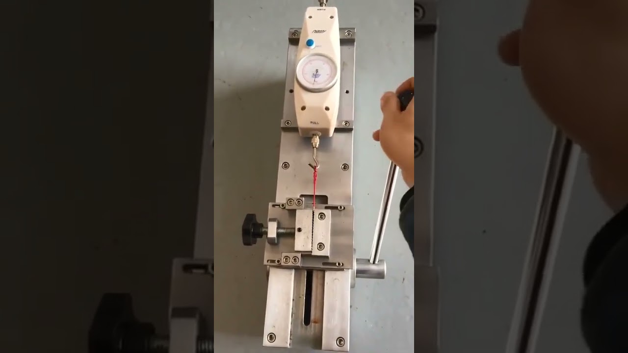 Manuell strekktester WPM-490N – Presis materialtesting for ledninger og kabler