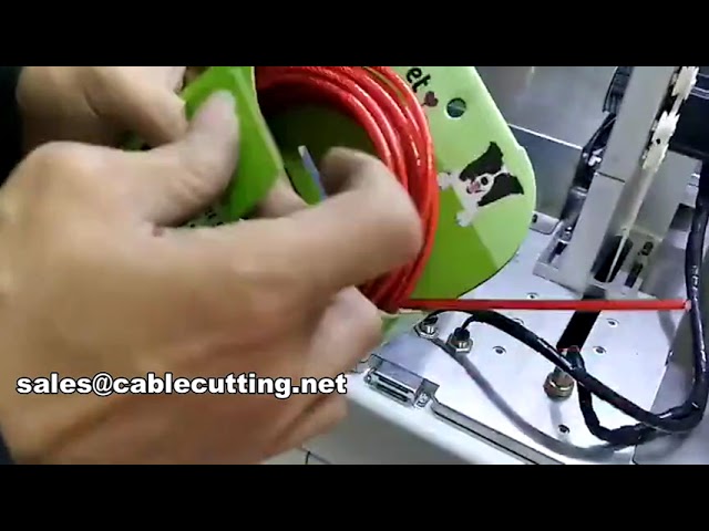 Automatisk kapping, vikling og binding av stålvaier – WPM-CRT-02M