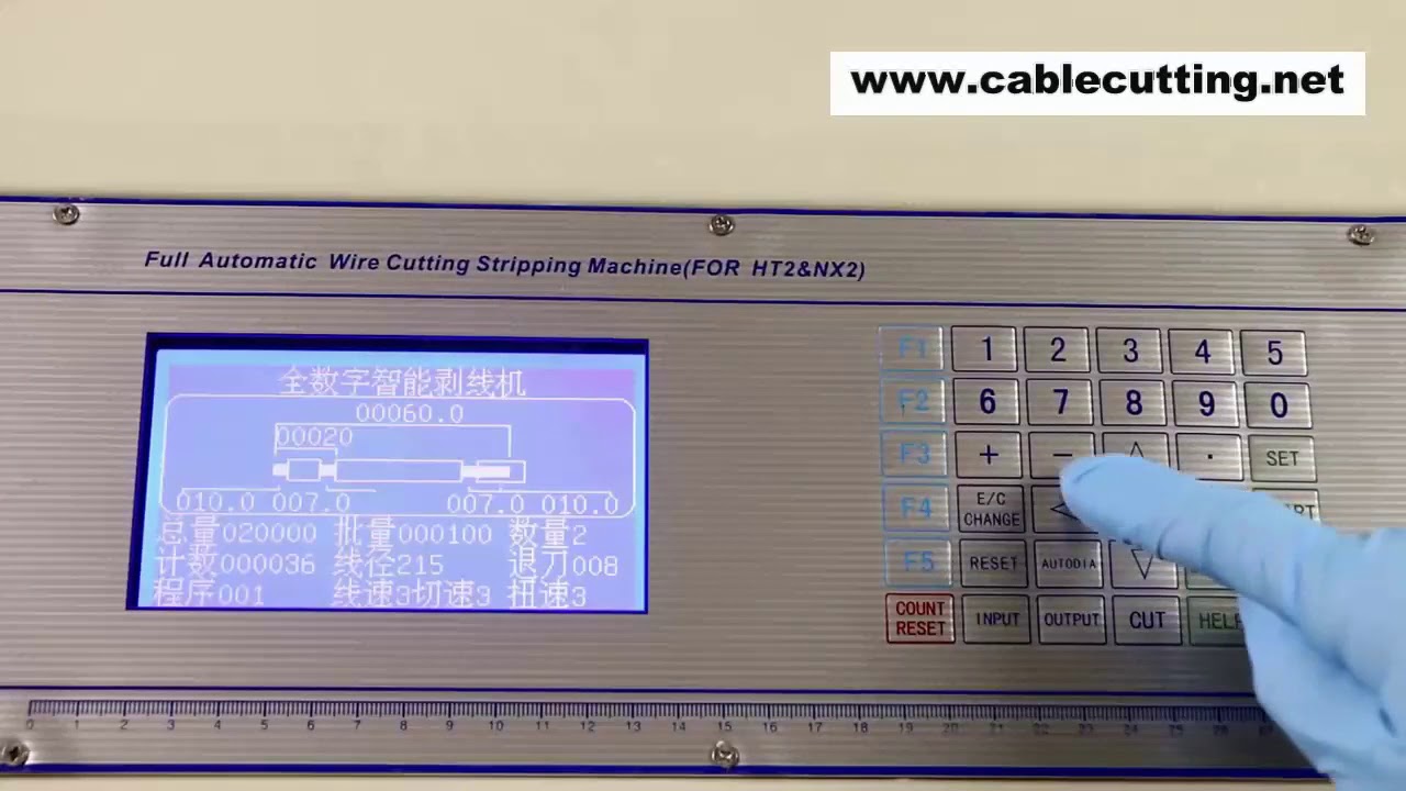 WPM-09T: Automatisk maskin for stripping, kutting og tvisting av ledninger