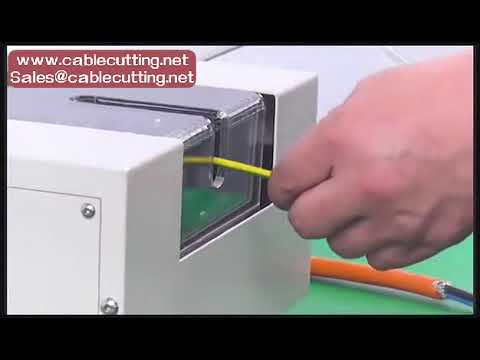 Pneumatisk flerkjernekabelavisolering uten bladbytte – for batterikabler i ny energi