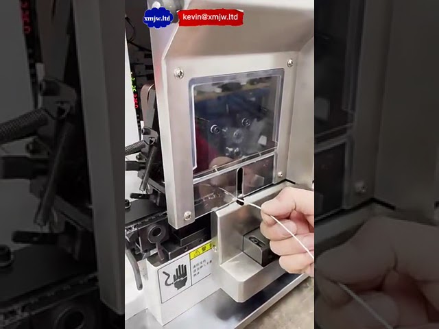 Servomotor Trådstripings- og Krympemaskin for Emaljert og PVC-tråd