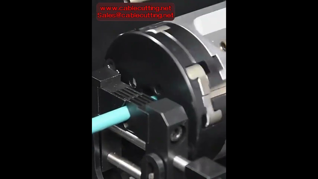 Automatisk RG59 Koaksialkabelstrippemaskin for 3-15 mm – Effektiv Roterende Kabelstripper
