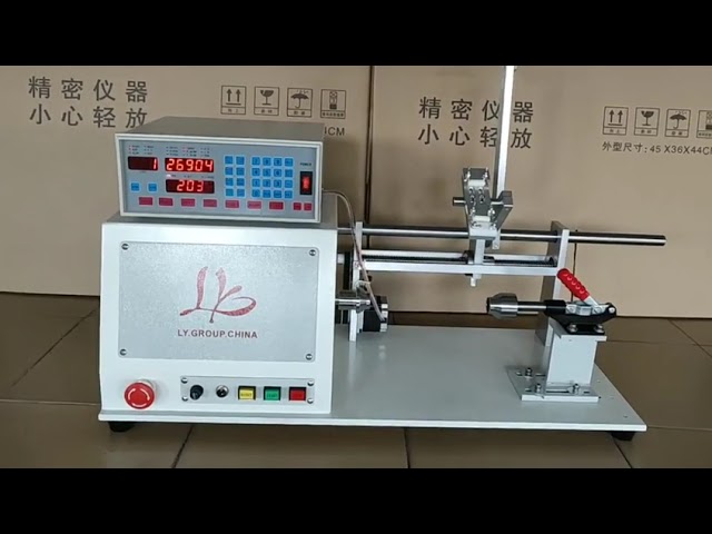 LY 830 datamaskinstyrt automatisk spoleviklemaskin med tråddispenser for 0,04–1,20 mm ledning, 220V