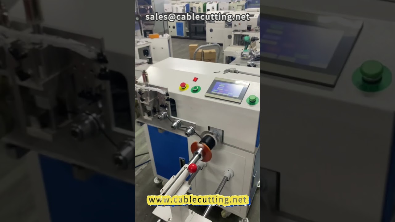 Effektiv oppviklingsmaskin #trådbehandling #viklemaskin #spole