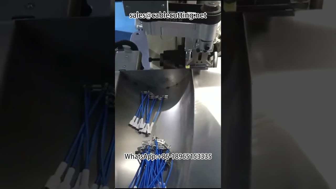 全自动双头端子机 #带耐磨剥线机 #线束加工设备