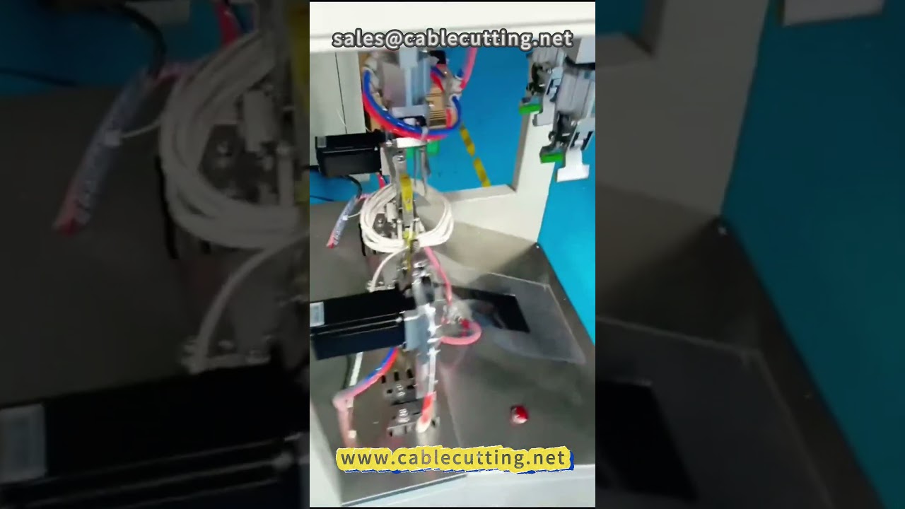 48型全自动扎线绕线一体机 | 高效电线加工设备 | 工业自动化线圈捆扎机