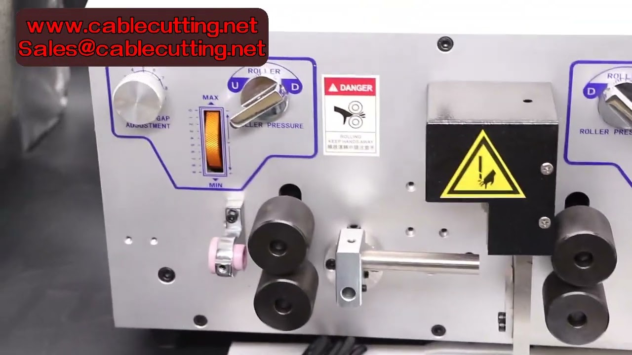 Automatisk justerbar kabelstripemaskin 0,2–25 mm² – kabelkutter og stripper 220V