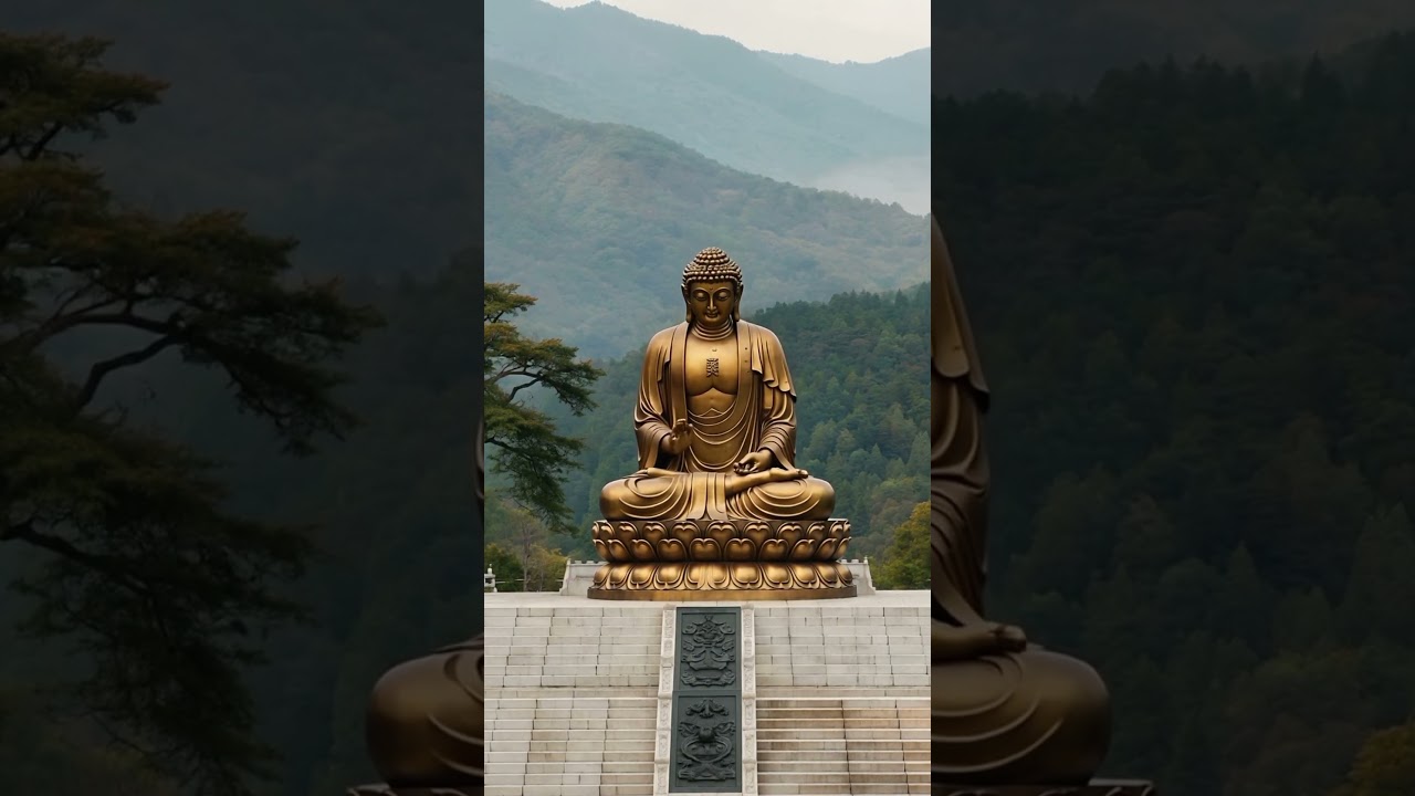 Buddha-statuen som gir fred #livingbuddha