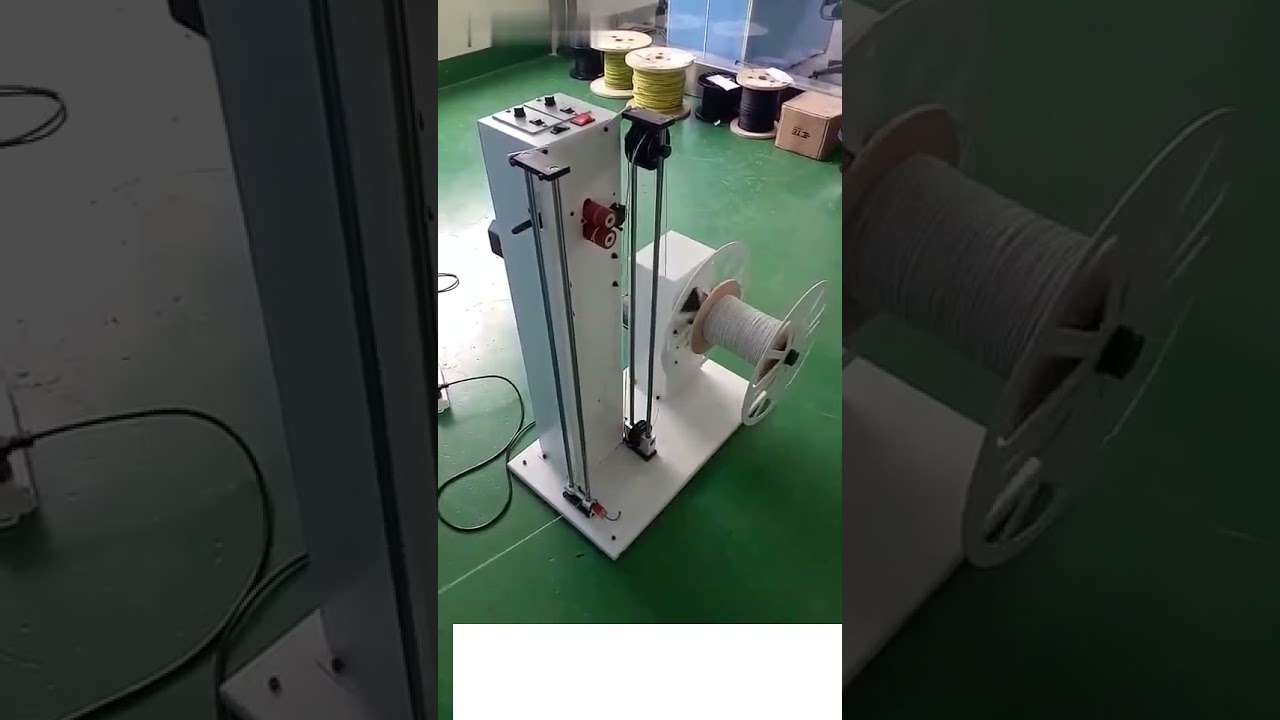 Automatisk trådspoleavvikler for effektiv produksjon