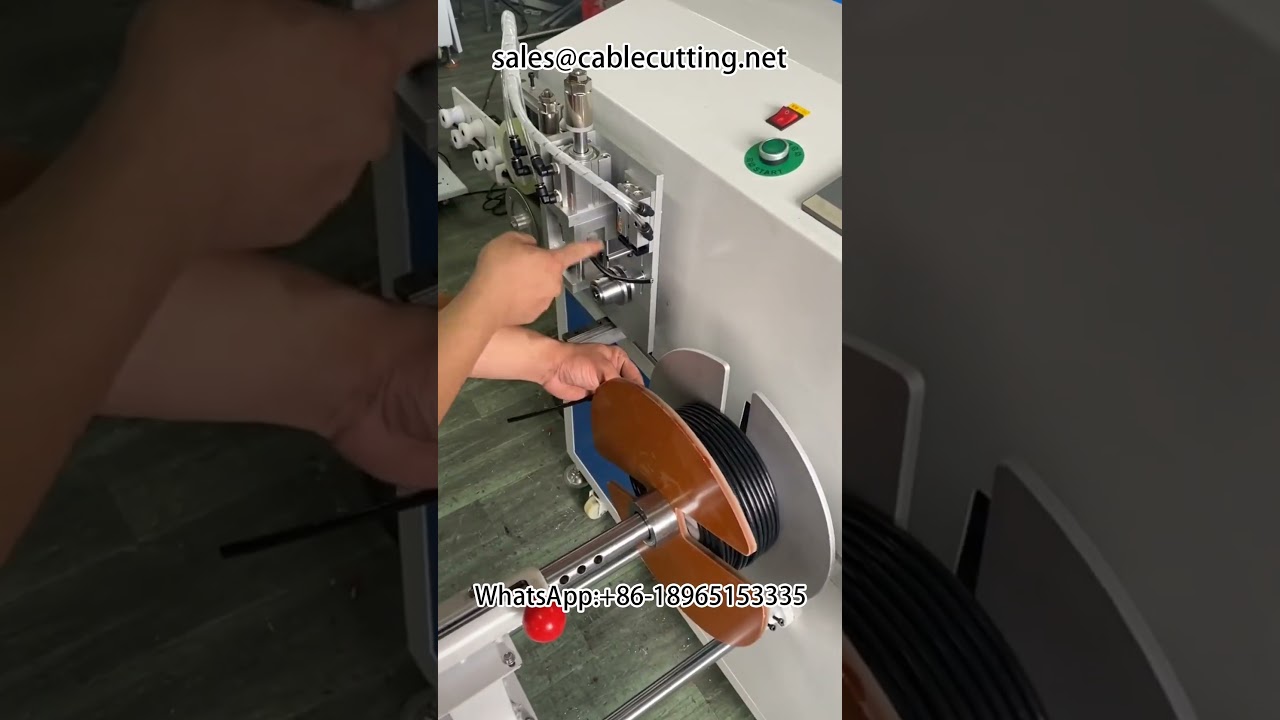 Automatisk meter-tellende sorterings-, skjære-, vikle- og bindemaskin | Meter teller viklemaskin