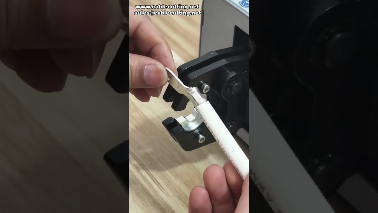 Pneumatisk krymper for kobberterminaler opptil 70 mm² | Profesjonell maskin