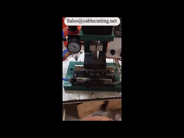 Presis elektrisk varmestripingsmaskin WPM-2015 for effektiv kabelbehandling