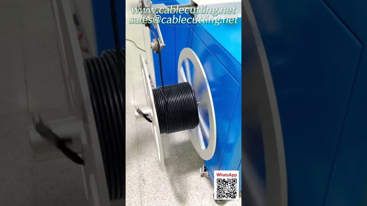 Effektiv kabelviklingsmaskin med 30 kg kapasitet – for ledninger 1-15 mm