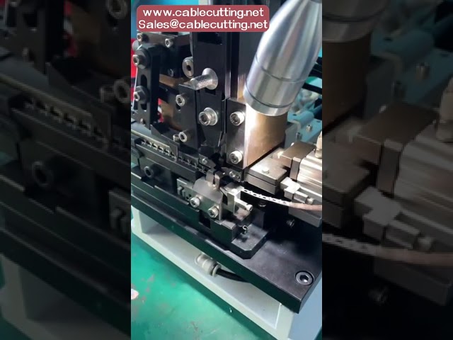 Halvautomatisk avisolerings- og pressemaskin for terminalkrimping – OTP automatisk avisolering