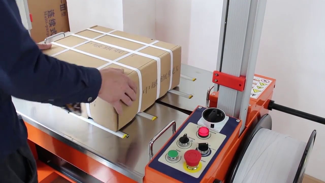 Automatisk boksbåndmaskin for effektiv pakking