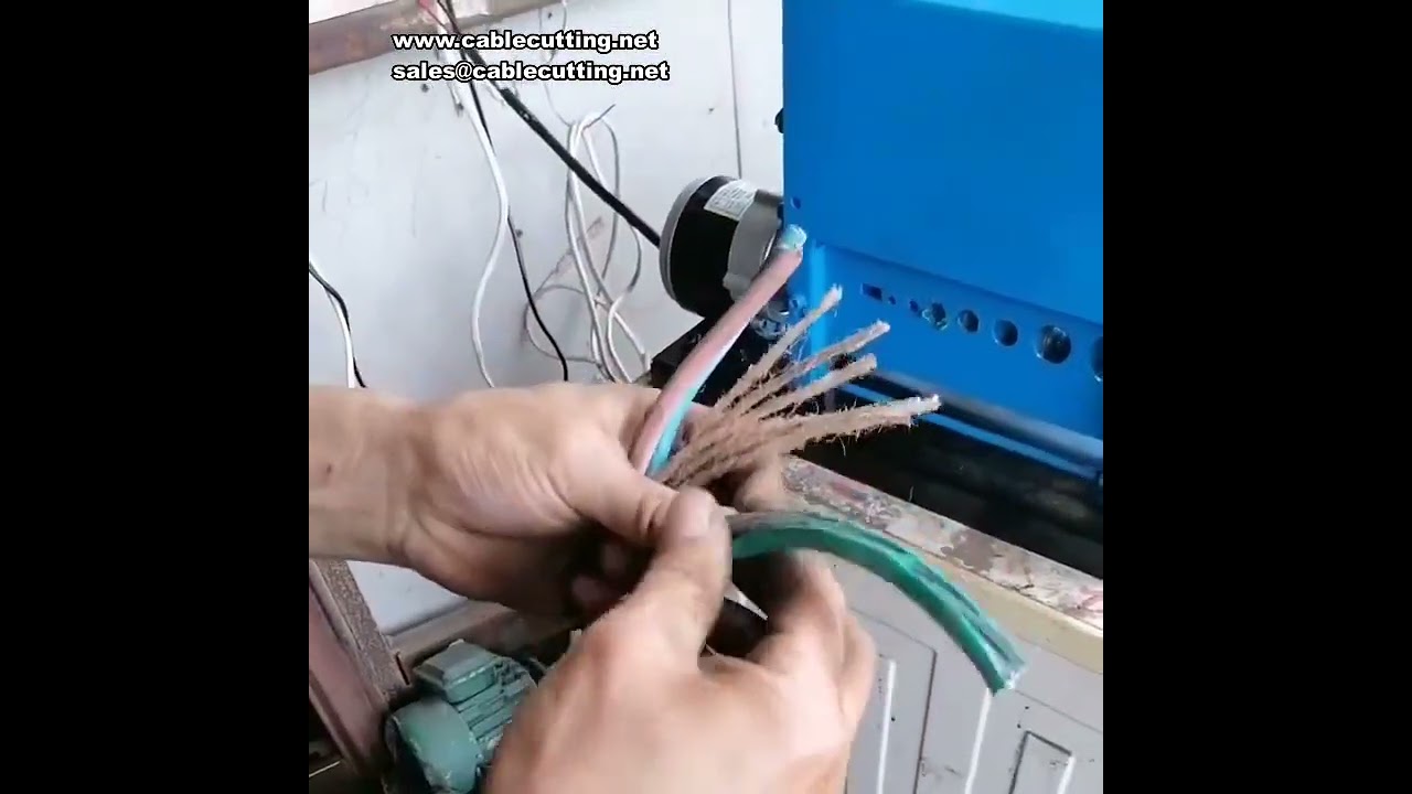 220V Automatisk Elektrisk Avisoleringsmaskin 2-32mm Kobber- og Aluminiumskabel Stripper
