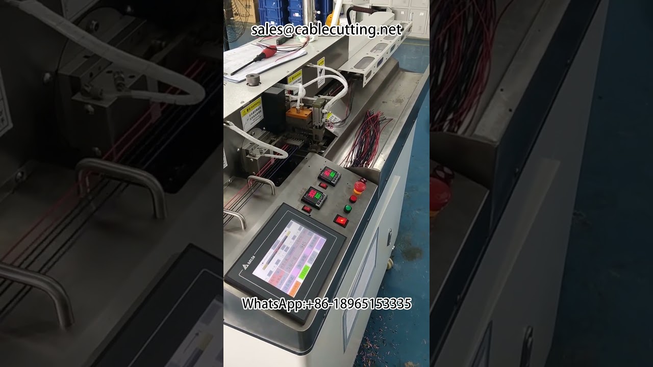 Effektiv automatisk dobbelthodet tinnfestingsmaskin – for ledningsnettproduksjon