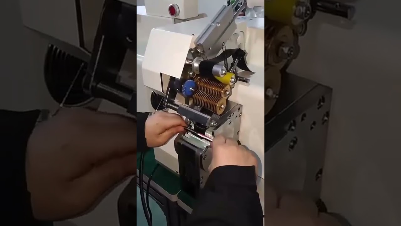高速自动电动胶带缠绕机  绝缘橡胶电缆胶带绕线器