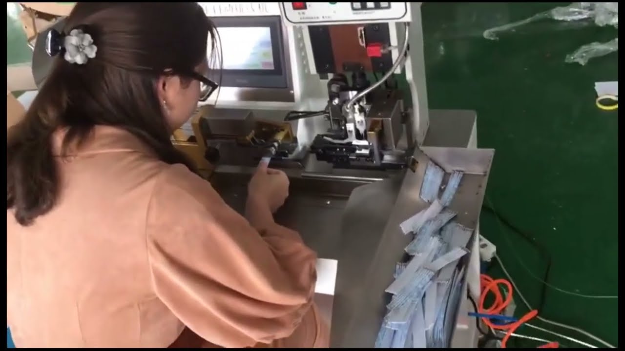 全自动22AWG 2至20针扁平排线端子压接机 | 高效线束加工设备