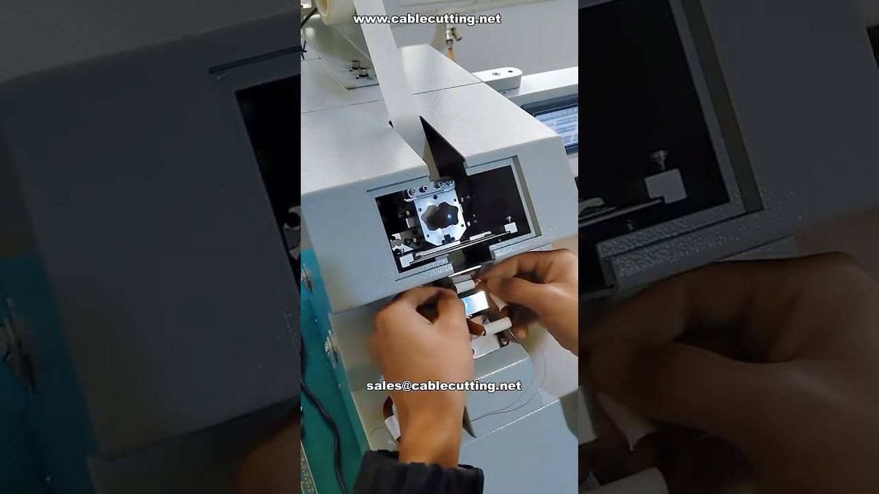 Automatisk coil-tapemaskin med 30mm bred acetatbånd – justerbare innstillinger
