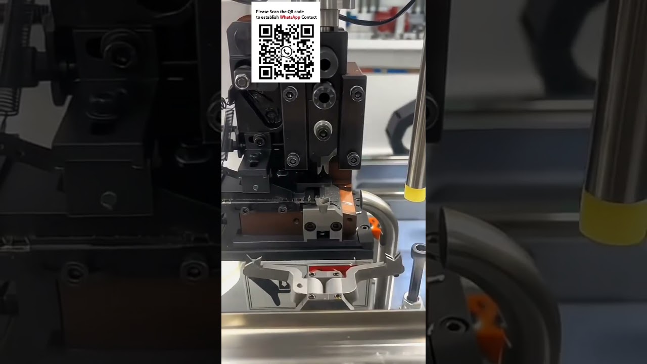 Automatisk husinnsettings- og tinningsmaskin for ledninger – variabel lengdeavisolering