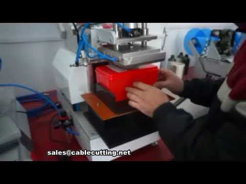 Fire Box Flat Surface etiketteringsmaskin – Rask og presis merking for dine esker