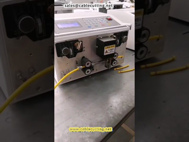 Button Board 25 Kvadratisk Trådavisolering- og Peelingmaskin – Effektiv Kabelbehandling