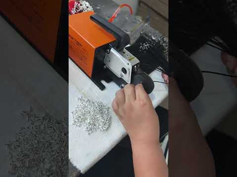Kundeomtale: Kraftig pneumatisk krimper for rørterminaler #fabrikk #maskin