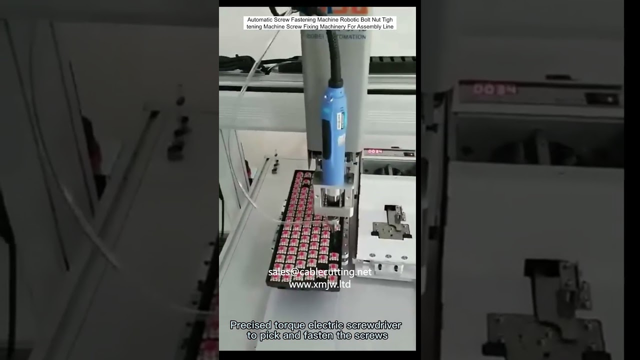 Automatisk skrufestemaskin - Robotisk bolt- og muttertrekker for presis montering