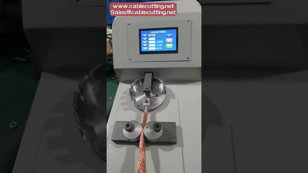 Profesjonell terminaltrekktester med LCD-skjerm, minnelagring og aluminiumshåndtak