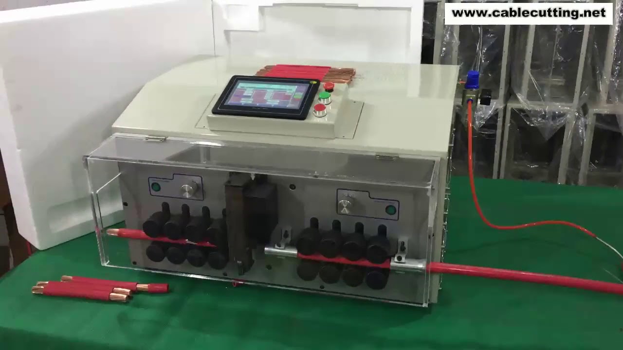 WPM-MAX3: Automatisk avisolerings- og kuttemaskin for 150 mm² kabler