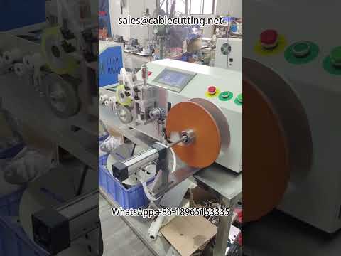 Automatisk sortering og metertelling – trådkutting og viklingsmaskin | #trådbehandling #vikling