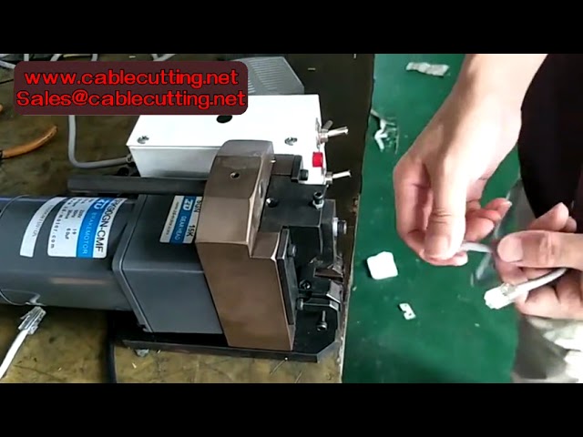 Automatisk 8P8C Krympeverktøy for RJ45/RJ11 - Profesjonell Crimpemaskin for Cat5, Cat6 LAN-kabler