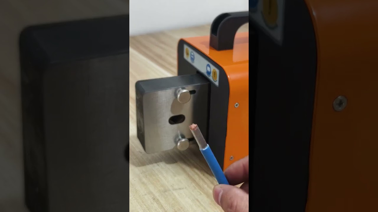 50Y Pneumatisk Rørterminal Krympemaskin | Automatisk Kabelbehandling #fabrikk #maskin #kabelstrippemaskin